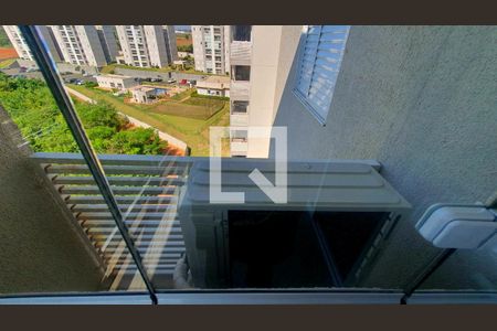 Varanda da Sala de apartamento para alugar com 2 quartos, 60m² em Balneário Tropical, Paulínia