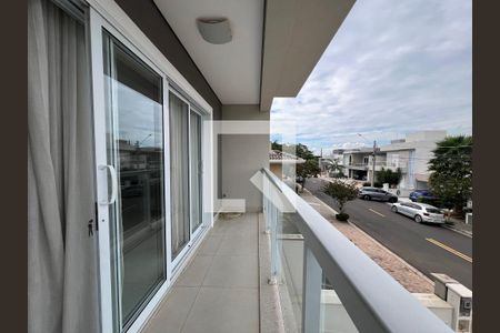 Varanda da Sala de casa de condomínio para alugar com 4 quartos, 217m² em Valinhos, Valinhos