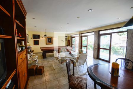 Área comum- Sala de Jogos de casa à venda com 8 quartos, 640m² em Grajaú, Rio de Janeiro