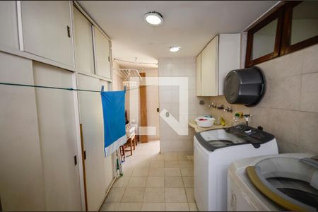Área de Serviço de casa à venda com 8 quartos, 640m² em Grajaú, Rio de Janeiro