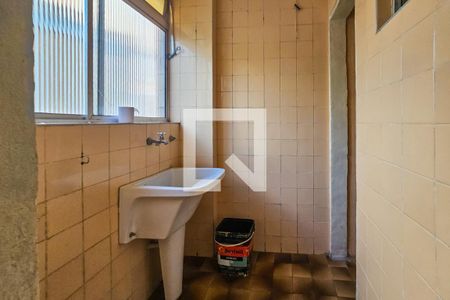 Área de serviço de apartamento para alugar com 2 quartos, 100m² em Vila Julia, Guarujá