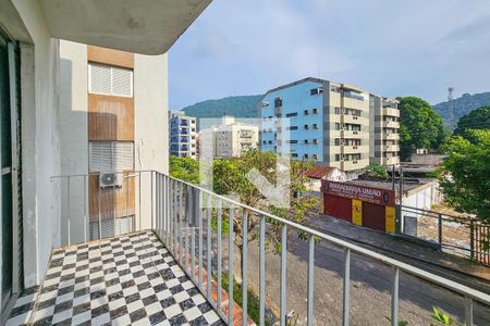 Varanda do Quarto 1 de apartamento para alugar com 2 quartos, 100m² em Vila Julia, Guarujá