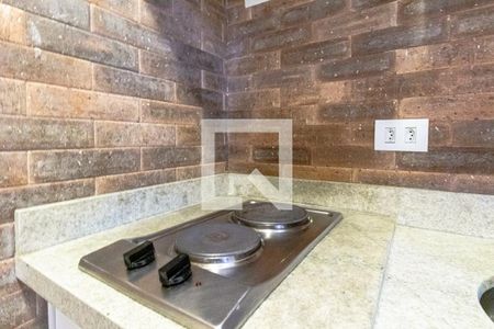 Cozinha de apartamento para alugar com 1 quarto, 42m² em Jardim Paulistano, São Paulo