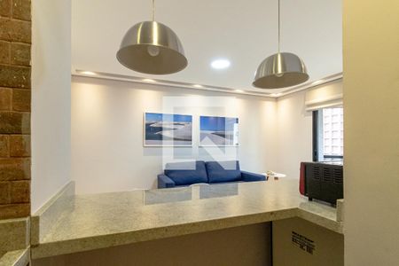 Cozinha de apartamento para alugar com 1 quarto, 42m² em Jardim Paulistano, São Paulo