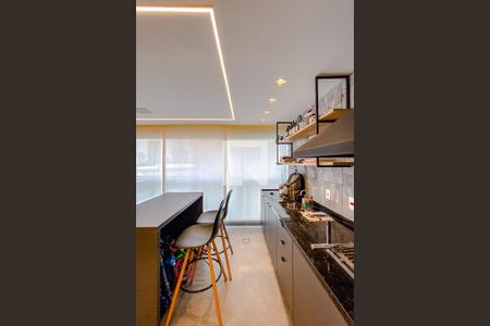 Varanda da Sala de apartamento à venda com 3 quartos, 135m² em Vila Bertioga, São Paulo