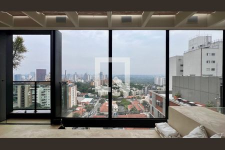 Vista da sala de apartamento à venda com 1 quarto, 66m² em Sumarezinho, São Paulo
