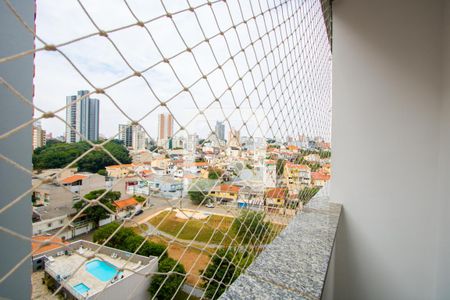 Varanda da sala de apartamento para alugar com 3 quartos, 60m² em Vila Valparaíso, Santo André