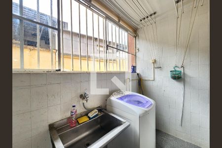 Área de Serviço de apartamento à venda com 4 quartos, 97m² em Cidade Nova, Belo Horizonte