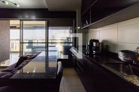 Sala / Cozinha de apartamento à venda com 2 quartos, 69m² em Vila Romana, São Paulo