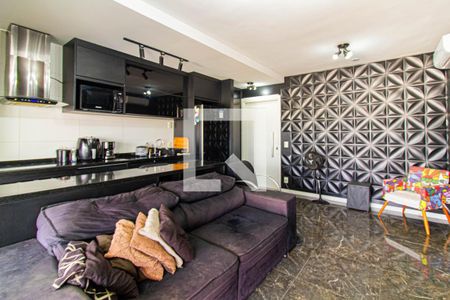 Sala / Cozinha de apartamento à venda com 2 quartos, 69m² em Vila Romana, São Paulo