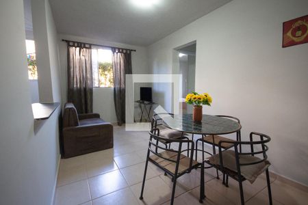 Sala de apartamento para alugar com 2 quartos, 48m² em Subsetor Leste - 8 (l-8), Ribeirão Preto