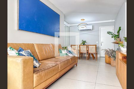Sala de apartamento à venda com 4 quartos, 102m² em Botafogo, Rio de Janeiro