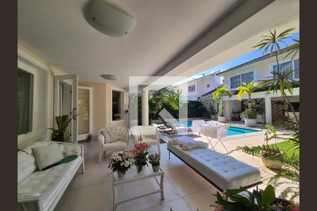 Varanda de casa à venda com 4 quartos, 536m² em Barra da Tijuca, Rio de Janeiro
