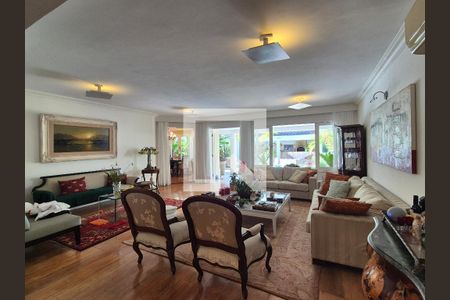 Sala de casa para alugar com 4 quartos, 536m² em Barra da Tijuca, Rio de Janeiro