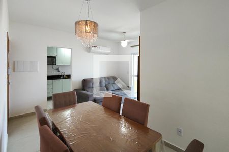 Sala de apartamento para alugar com 3 quartos, 88m² em Vila Tupi, Praia Grande