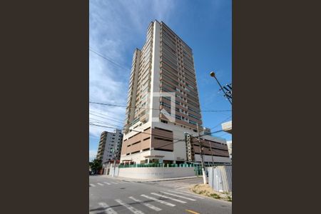 Fachada do Prédio de apartamento para alugar com 3 quartos, 88m² em Vila Tupi, Praia Grande