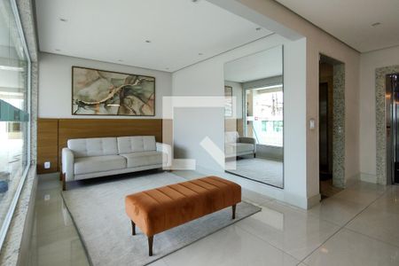 Hall de entrada de apartamento para alugar com 3 quartos, 88m² em Vila Tupi, Praia Grande