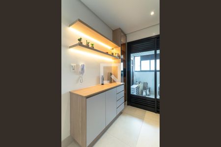 Cozinha de apartamento à venda com 1 quarto, 80m² em Moema, São Paulo