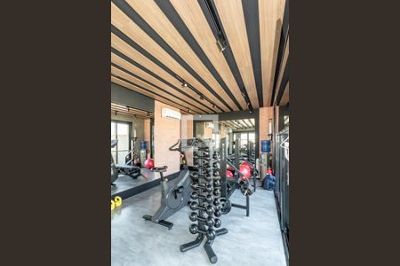 Área comum - Academia de apartamento à venda com 1 quarto, 80m² em Moema, São Paulo