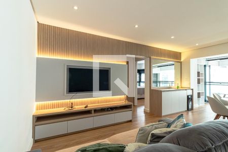 Sala de apartamento para alugar com 1 quarto, 80m² em Moema, São Paulo