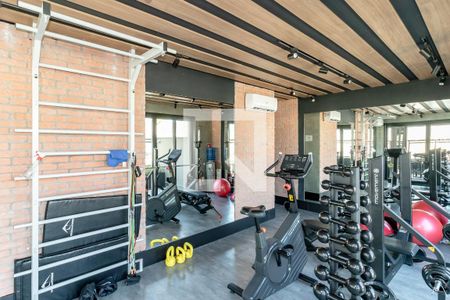 Área comum - Academia de apartamento à venda com 1 quarto, 80m² em Moema, São Paulo