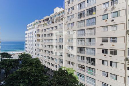 Vista da Sala de apartamento à venda com 1 quarto, 45m² em Copacabana, Rio de Janeiro