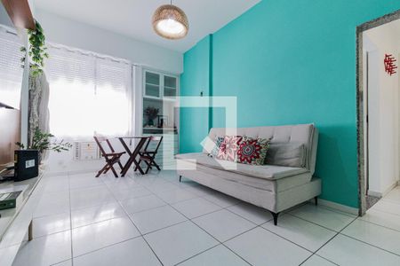 Sala de apartamento à venda com 1 quarto, 45m² em Copacabana, Rio de Janeiro