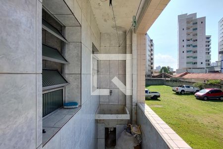 Área de Serviço de apartamento para alugar com 1 quarto, 55m² em Vila Caiçara, Praia Grande