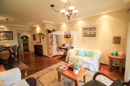 Sala de apartamento à venda com 3 quartos, 124m² em Vila Regente Feijó, São Paulo