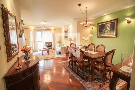 Sala de apartamento à venda com 3 quartos, 124m² em Vila Regente Feijó, São Paulo