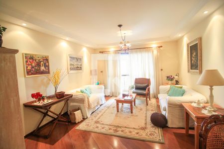 Sala de apartamento à venda com 3 quartos, 124m² em Vila Regente Feijó, São Paulo