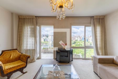 Sala de apartamento à venda com 3 quartos, 169m² em Floresta, Porto Alegre