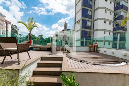 Varanda gourmet 2° Andar de apartamento à venda com 4 quartos, 235m² em Buritis, Belo Horizonte