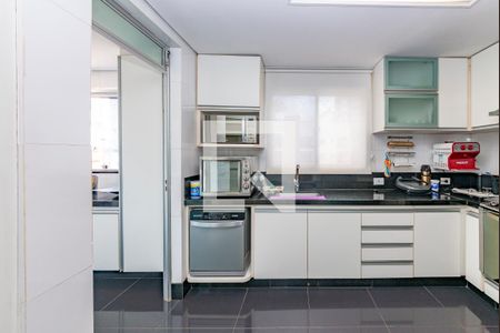 Cozinha de apartamento à venda com 4 quartos, 235m² em Buritis, Belo Horizonte
