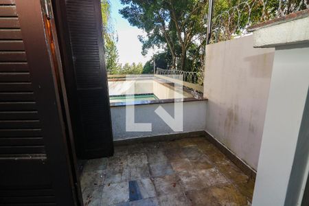Sacada da suíte de apartamento à venda com 3 quartos, 340m² em Santa Tereza, Porto Alegre