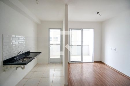 Sala/Cozinha de apartamento à venda com 2 quartos, 46m² em Vila Aricanduva, São Paulo