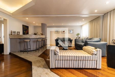 Sala de apartamento para alugar com 4 quartos, 354m² em Vila Santo Estéfano, São Paulo