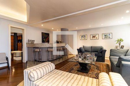 Sala de apartamento para alugar com 4 quartos, 354m² em Vila Santo Estéfano, São Paulo