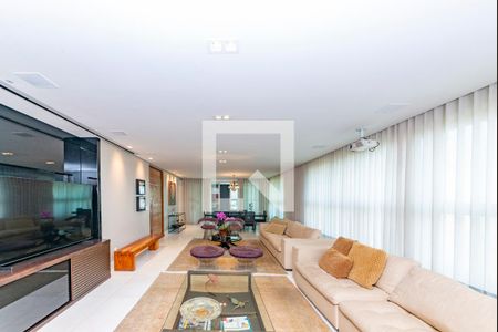 Sala de apartamento à venda com 4 quartos, 278m² em Vila da Serra, Nova Lima