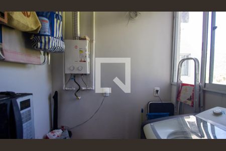Cozinha e Área de Serviço de apartamento para alugar com 2 quartos, 45m² em Recreio dos Bandeirantes, Rio de Janeiro