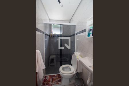 Banheiro da Suíte 1 de casa à venda com 3 quartos, 140m² em Hípica, Porto Alegre