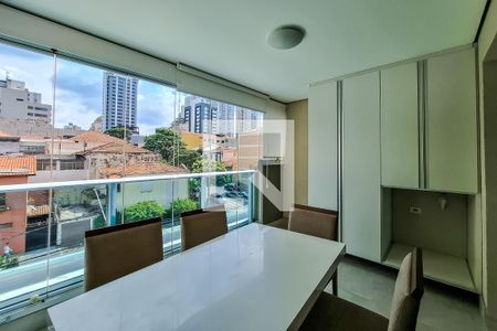 Varanda da Sala de apartamento à venda com 1 quarto, 40m² em Paraíso, São Paulo