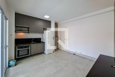 Sala/Cozinha de apartamento à venda com 1 quarto, 40m² em Paraíso, São Paulo