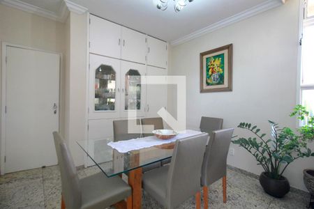 Sala de Jantar de apartamento à venda com 4 quartos, 130m² em Grajaú, Belo Horizonte
