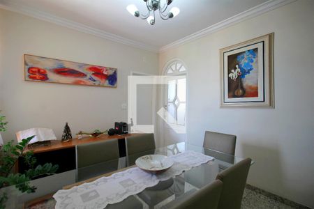 Sala de Jantar de apartamento à venda com 4 quartos, 130m² em Grajaú, Belo Horizonte