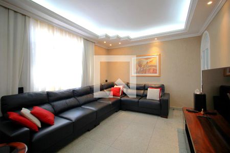 Sala de apartamento à venda com 4 quartos, 130m² em Grajaú, Belo Horizonte