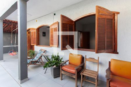 Varanda da Sala de casa à venda com 3 quartos, 360m² em Jardim Guanabara, Belo Horizonte