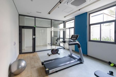 Academia de apartamento para alugar com 1 quarto, 32m² em Santo Amaro, São Paulo