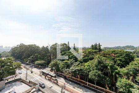 Vista da Varanda de apartamento para alugar com 1 quarto, 32m² em Santo Amaro, São Paulo