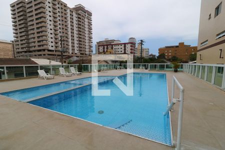 Área comum - Piscina de apartamento para alugar com 1 quarto, 68m² em Vila Caiçara, Praia Grande